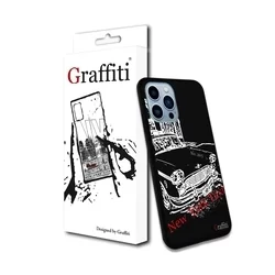 iPhone 13 Pro Max Telefontok - Graffiti No.205 mintás szilikon tok-2