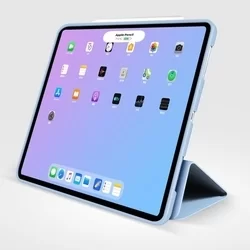 iPad Air 4 (2020, 10,9 coll) Tablettok - égkék smart case tablet tok-1