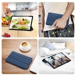 Samsung Galaxy Tab A7 10,4 (2020 / 2022) Tablettok - DUX DUCIS Domo kék tablet tok-6
