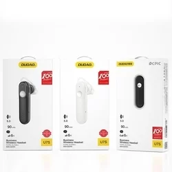 DUDAO U7S Headset - fekete bluetooth headset-4