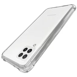 Samsung Galaxy M32 LTE / 4G Telefontok - ütésálló átlátszó tok-1