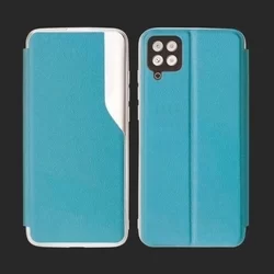 Samsung Galaxy M22 Telefontok - Smart View piros könyvtok-3