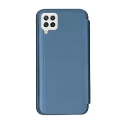 Samsung Galaxy A22 LTE / 4G Telefontok - Kék Clear View Tok-1