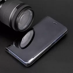 Samsung Galaxy M32 LTE / 4G Telefontok - Feket Clear View Tok-3