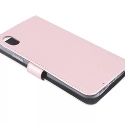 iPhone XR Telefontok - ráhajtófüles könyvtok rosegold -3