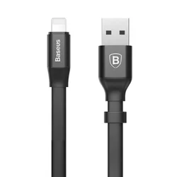 Kábel: Baseus CALMBJ-B01 - USB / Lightning fekete kábel 2A, 23 cm-1