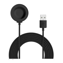 Okosóra töltő - Huawei Watch 3 / 3 PRO / GT 2 PRO töltő - TACTICAL fekete, USB kábel-2