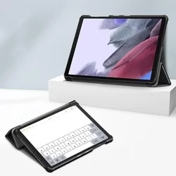 Tablettok Samsung Galaxy Tab A8 Tablettok 10.5 X200 / X205 - szürke smart case tablet tok-2