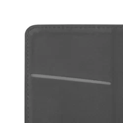 Samsung Galaxy S22+ (S22 Plus) Telefontok - piros mágneses szilikon keretes könyvtok-3