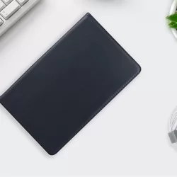Lenovo Tab M10 Plus 10,3 (TB-X606F) Tablettok - fekete fordítható műbőr tablet tok-4