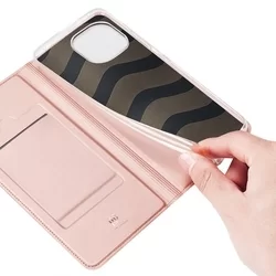 Xiaomi 11 Lite 5G NE / Mi 11 Lite Telefontok - Dux Ducis rose gold flipcover tok-6