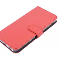 Samsung Galaxy J8 Telefontok - kihajtható tok - Piros-2
