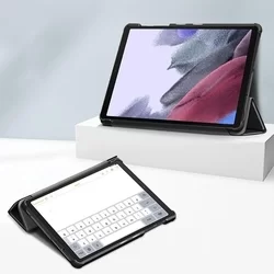 Samsung Galaxy Tab A8 Tablettok 10.5 X200 / X205 - kék smart case tablet tok-2