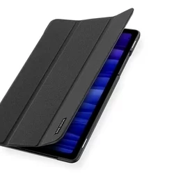 Samsung Galaxy Tab A 8.0 2019 Tablettok (SM-T290) - DUX DUCIS DOMO fekete smart case tablet tok-1
