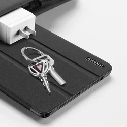 Samsung Galaxy Tab A 8.0 2019 Tablettok (SM-T290) - DUX DUCIS DOMO fekete smart case tablet tok-4