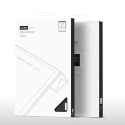 Samsung Galaxy Tab A 8.0 2019 Tablettok (SM-T290) - DUX DUCIS DOMO fekete smart case tablet tok-5