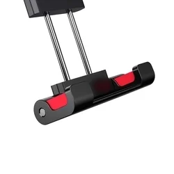BASEUS SUHZ-01 Tablettartó - fejtámlára rögzíthető, 360 fokban elforgatható fekete/piros tablet tartó-6
