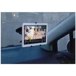 Rebeltec M60 Tablettartó - 2in1 fejtámlára/szélvédőre rögzíthető 360 fokban elforgatható fekete tablet tartó-3