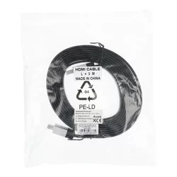 Nagy sebességű HDMI kábel - 3m, fekete-2