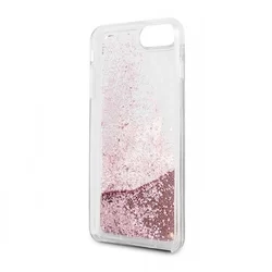 Telefontok iPhone X/XS  - Karl Lagerfeld Peek a Boo TPU Tok Glitter -  Pink-2