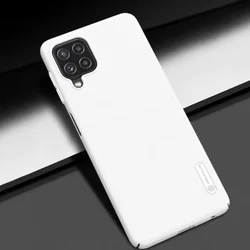 Samsung Galaxy M32 LTE / 4G Telefontok - Nillkin Super Frosted fehér tok-2