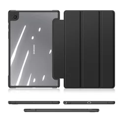 Samsung Galaxy Tab A8 Tablettok 10.5 X200 / X205 - DUX DUCIS TOBY fekete ütésálló tok-2