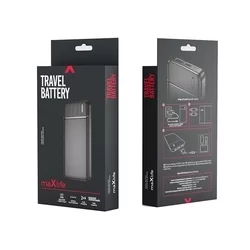 MaXlife MXPB-01 Powerbank - fekete powerbank 2USB, 10000mAh, 2A-6