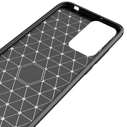 Samsung Galaxy A33 5G Telefontok - Forcell CARBON fekete szilikon tok-3