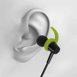 Forver SP-100 Headset - fekete/zöld stereo headset fülhallgató, mikrofonnal-1