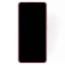 Honor 50 Telefontok - piros szilikon hátlap tok-2