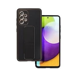 Samsung Galaxy A13 (A135F / A137F) Telefontok - Forcell Kickstand műbőr hátlap tok, fekete-1