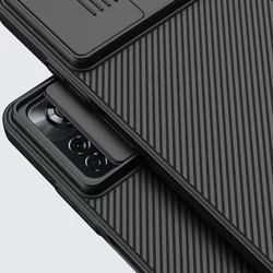 Telefontok XIAOMI POCO X4 PRO 5G - Nillkin csúsztatható kameravédős fekete hátlap tok-8