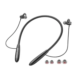 Hoco ES61 Headset - fekete stereo sport bluetooth headset fülhallgató, MicroSD porttal-2