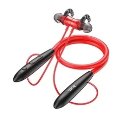 Hoco ES61 Headset - piros stereo sport bluetooth headset fülhallgató, MicroSD porttal-1
