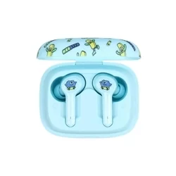 Jellie Monster 06BT Headset - kék/mintás vezeték nélküli stereo headset, töltőtokkal-2