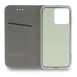 Xiaomi Redmi 10C Telefontok - Smart Magnetic zöld szilikon keretes mágneses könyvtok-3