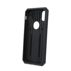 Telefontok Xiaomi Redmi Note 5A  - Defender Stand fekete ütésálló, kitámasztható hátlap tok-4