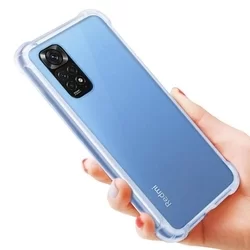 Xiaomi Redmi Note 11S Telefontok - Ütésálló átlátszó hátlap tok-2