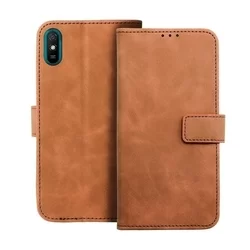 Xiaomi Redmi 9A / 9AT Telefontok - Forcell Tender barna ráhajtófüles könyvtok-1