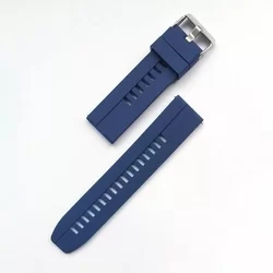 Huawei Watch GT3 Pro (46 mm) okosóra szíj - kék szilikon (22 mm)-1
