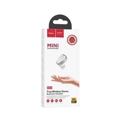 HOCO E54 Mini Headset - fehér bluetooth headset-2