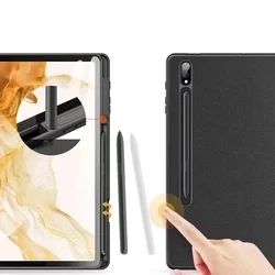 Samsung Galaxy Tab S8 Ultra 14,6 Tablettok (X900, X906) - DUX DUCIS DOMO fekete smart case-2