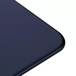 Oppo Reno7 Lite Telefontok - sötétkék szilikon hátlap tok-3