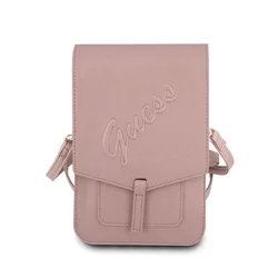 GUESS Telefontok - telefontartó táska, rose gold-2