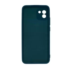Samsung Galaxy A03 (A035F) Telefontok - kék szilikon tok-1