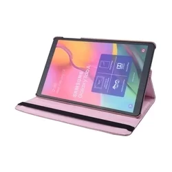 Samsung Galaxy Tab A 10.1 2019 Tablettok (SM-T510, SM-T515) - rose gold fordítható műbőr tablet tok-4