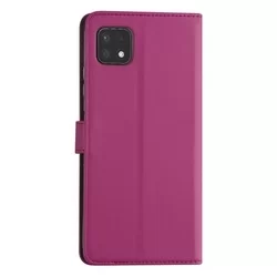 Samsung Galaxy A22 5G Telefontok - Pink ráhajtófüles könyvtok-1