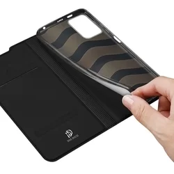 Xiaomi Poco X4 GT 5G Telefontok - Dux Ducis fekete flipcover tok-6