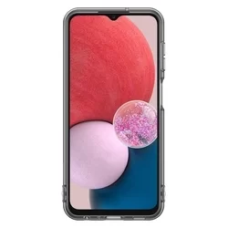Samsung Galaxy A13 (A135F / A137F) Telefontok - Eredeti SAMSUNG áttetsző fekete szilikon tok-2