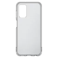 Samsung Galaxy A13 (A135F / A137F) Telefontok - Eredeti SAMSUNG áttetsző fekete szilikon tok-3